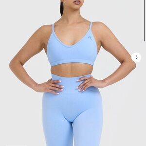 Oner active set. Effortless seamless shorts & timeless strappy bra